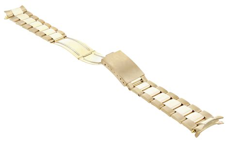 gold rolex oyster band|genuine rolex watch bands.